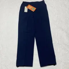 新品★ストレッチ イージー タックストレート テーパードパンツ ゴム入り M