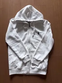 POLO RALPH LAUREN ホワイト パーカー M