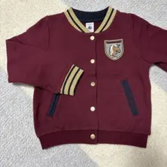 PETIT BATEAU ワインレッド　ジャケット　ブルゾン　100