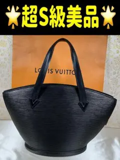 ★超S級美品★ ルイヴィトン エピ サンジャック ノワール ハンドバッグ 黒