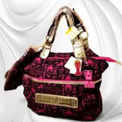 レア babyphat チェーン バッグ ブラック ピンク - メルカリ