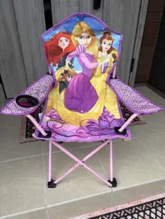Disney Princess アウトドアチェア 折りたたみ椅子のサムネイル