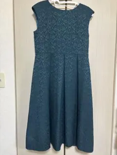 【再値下げ】a.v.v フォーマルドレス ワンピース お呼ばれ グリーン