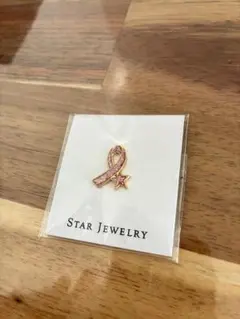 STAR JEWELRY リボンと星のピンバッジのサムネイル