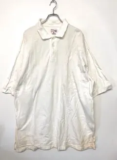 90’s pellepelle 古着 同色 ワンポイント ロゴ刺繍 ポロシャツ