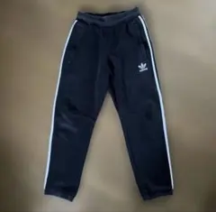 adidas ブラック スウェットパンツ　S