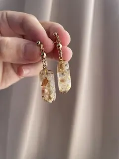 レジン　ピアス　2点セット