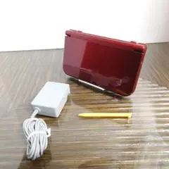 Newニンテンドー3DS LL メタリックレッド　【美品】上下IPS液晶