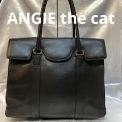【美品】アンジーザキャット ビジネス　トートバック　国産牛革 Amazon.co.jp: [ANGIE the cat] (アンジーザキャット