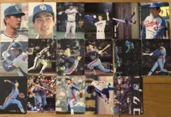 中日ドラゴンズ カルビープロ野球チップス　80年代カードセット