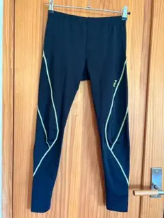 【FILA 】フィラ トレーニング スパッツ Sサイズ ブラック 薄手