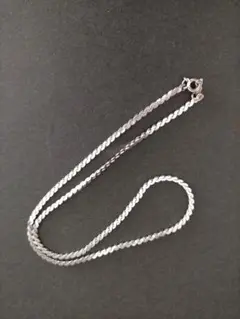 シルバーs925 エスカルゴチェーン 45cm 3mm - メルカリ