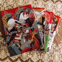ツイステッドワンダーランド コミカライズ全巻セット ハーツラビュル寮 1~4巻