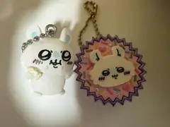 モモンガ ちいかわ ガチャキーホルダー