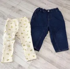 プティマイン BREEZE 90サイズ パンツセット