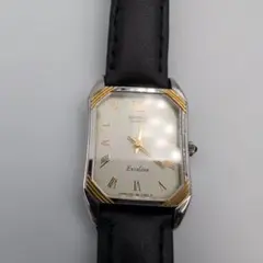 送料無料【動作保証】SEIKO Exceline クォーツ 腕時計
