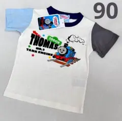 トーマス　半袖Tシャツ　90cm 新品　きかんしゃトーマスのサムネイル
