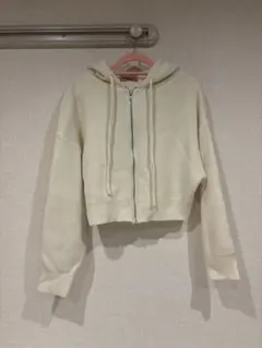 Rmine ニットパーカー ホワイト