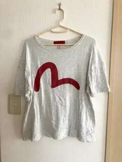 YAMANE EVISU エヴィス　赤 カモメ 半袖 Tシャツ　カットソー