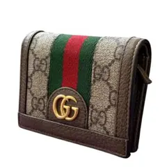 グッチ 長財布 オフィディア GGスプリーム シェリーライン ラウンド