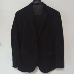 ORIHICA ブラック ビジネススーツ