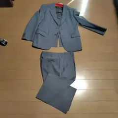 グレー ビジネススーツ 2ボタン