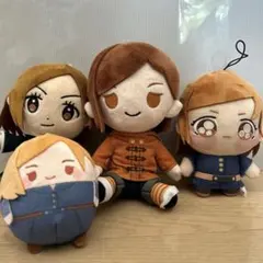 呪術廻戦 釘崎野薔薇 ぬいぐるみ 4点セット ちょぴぬい ぬいくじ ふわコロりん