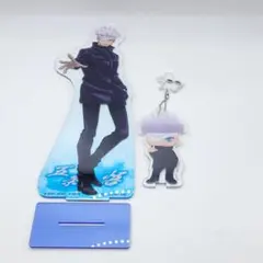 呪術廻戦 五条悟 一番くじ ビッグアクリルスタンド みつめて！アクリルチャーム