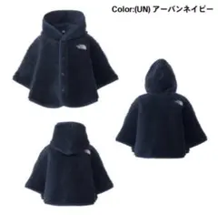the north face ベビーポンチョ