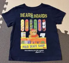 ポロベア Tシャツ ネイビー 100