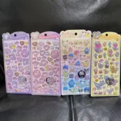 新品♡サンリオ&トムとジェリー♡うるちゅるPOP SEAL♡4枚セット