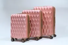 軽量Lサイズ　静音8輪　キャリーバッグ　スーツケース　キャリーケース ピンク 軽量Lサイズ 静音8輪 キャリーバッグ スーツケース キャリーケース