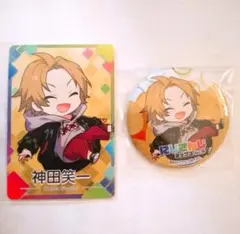 にじさんじチップス vol.4 神田笑一 カード 缶バッジ