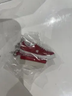 コンバース　converse ガチャ　めじるしアクセサリー　ワンスター　レッド