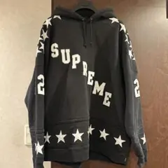 シュプリーム 星パーカー　XXL