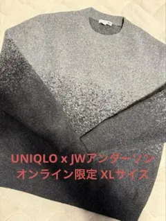【期間限定値下げ】ユニクロ×JWAスフレヤーングラデーションクルーネックセーター