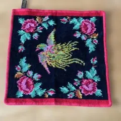 FEILER 花と鳥デザイン ハンカチ