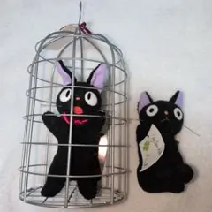 スタジオジブリ 魔女の宅急便 ジジぬいぐるみ２体セット