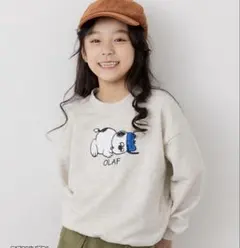 OLAF プリント トレーナー 100㎝
