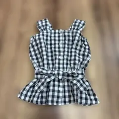 チャオパニックティピー　ギンガムチェック　トップスのサムネイル