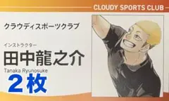 ☆ ハイキュー!!　ファンパーク　名刺カードコレクション　田中龍之介
