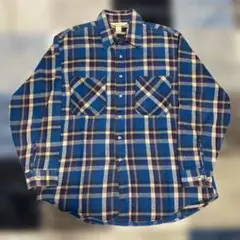 80s〜90s St. John's Bay ネルシャツ USA製 XL