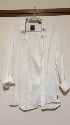 Armani Exchange ホワイト長袖シャツ