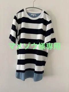 グローバルワーク　メンズ　切り替えTシャツ　ＸＬ