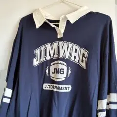 【2日間限定値下げ！】jimwag College rugby shirt