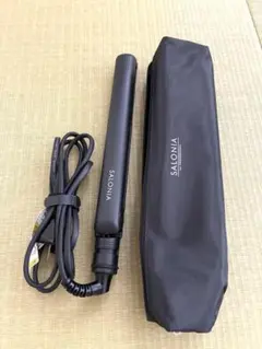 SALONIA ヘアストレートナー ブラック　SL-004S