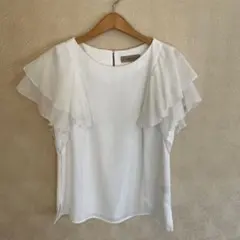 jusglitty ジャスグリッティー　トップス　シャツ　ブラウス　ホワイト