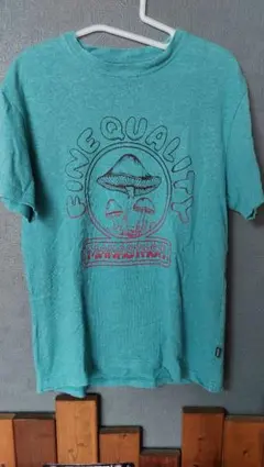 マナスタッシュ プリント半袖 Tシャツ Hemp 麻 ヴィンテージ 古着