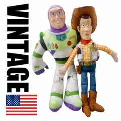 激レア★ビンテージ 1950s トイストーリー 特大 ぬいぐるみ ディズニー