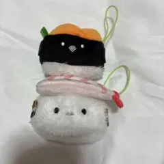 ぬいぐるみ マスコット シマエナガ 寿司 ガチャガチャ エビ ウニカラス